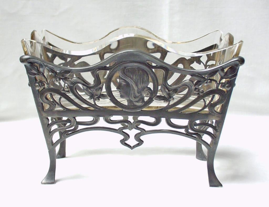 Art Nouveau jardiniére - WMF., Antiek en Kunst, Antiek | Servies los, Ophalen of Verzenden
