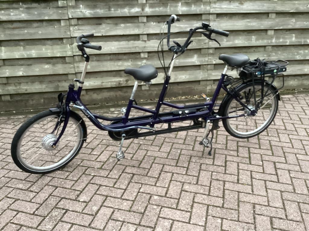 Co-Pilot ouderkindtandem met ondersteuning, Fietsen en Brommers, Fietsen | Tandems, Ophalen of Verzenden, Gebruikt, Minder dan 10 versnellingen