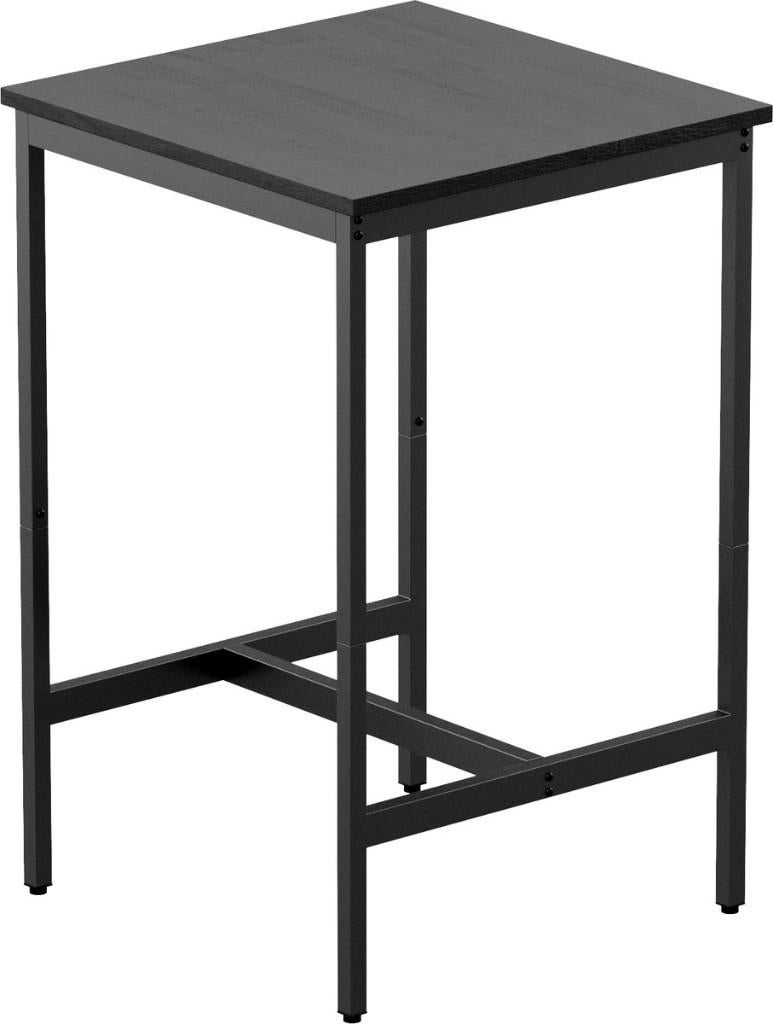 Bartafel Industrieel – Hout & Metaal – Vierkant 55x55x89 cm, Huis en Inrichting, Barren, Nieuw, Ophalen of Verzenden