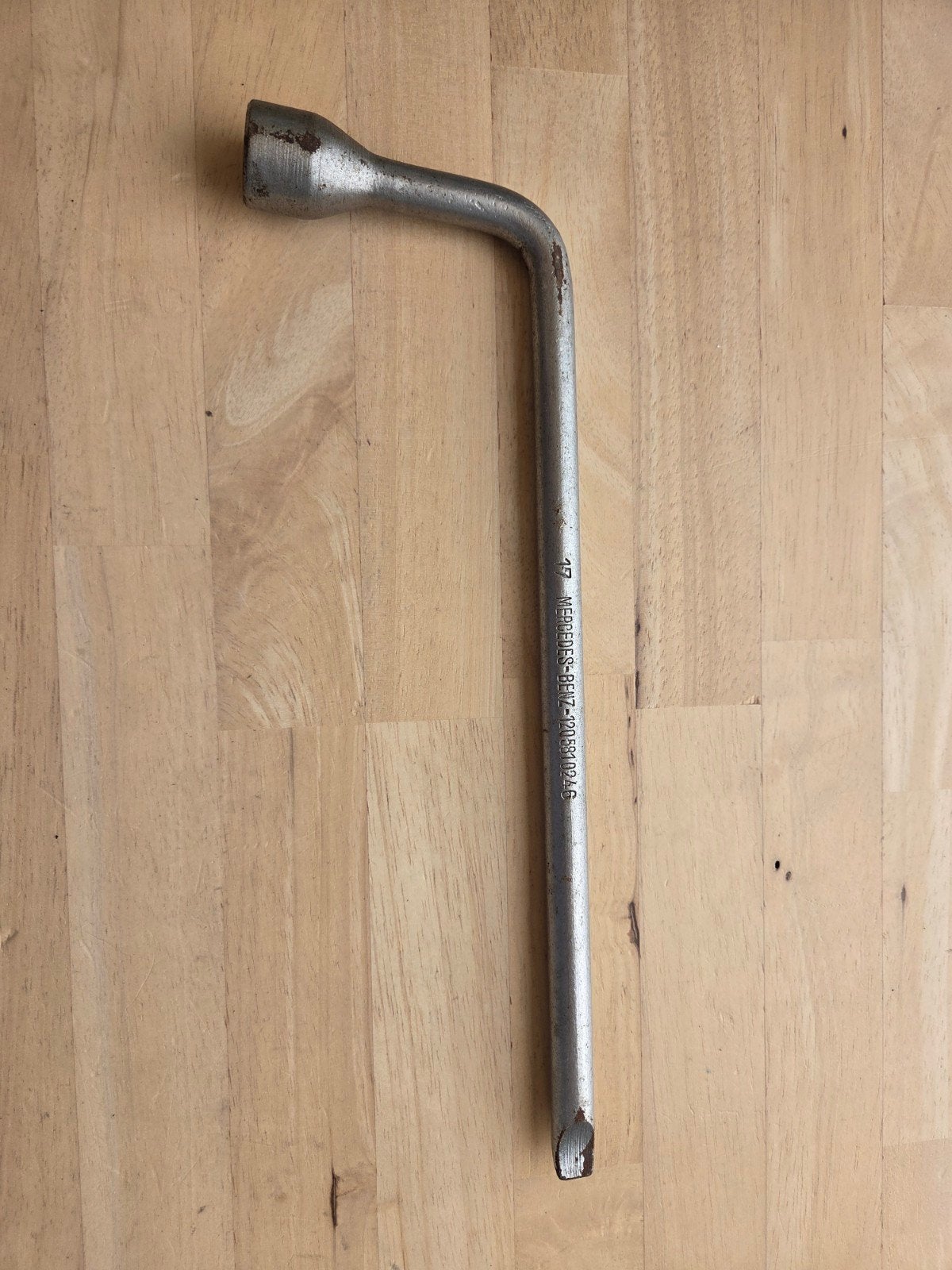 Mercedes-Benz Wielsleutel 17mm - Made in Germany, Ophalen, Gebruikt, Mercedes-Benz