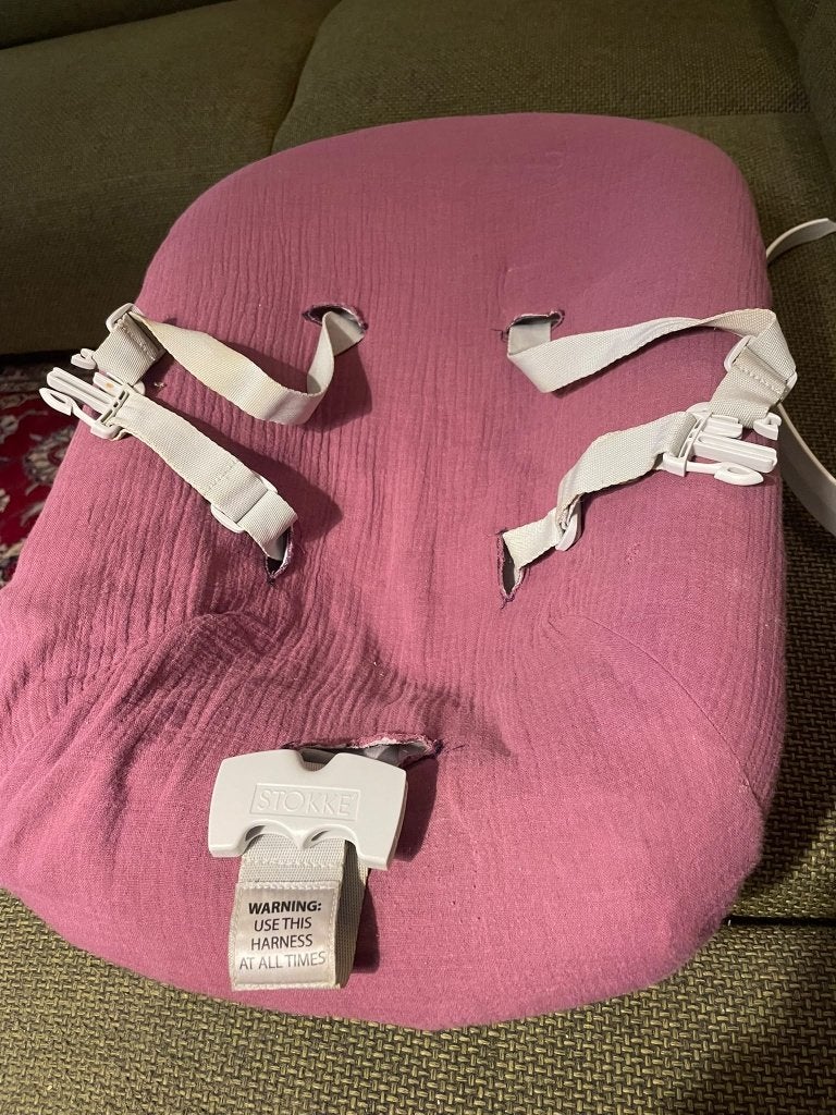 Stokke Tripp Trapp Newborn Set, Ophalen, Gebruikt, Meegroeistoel, Gordel(s)