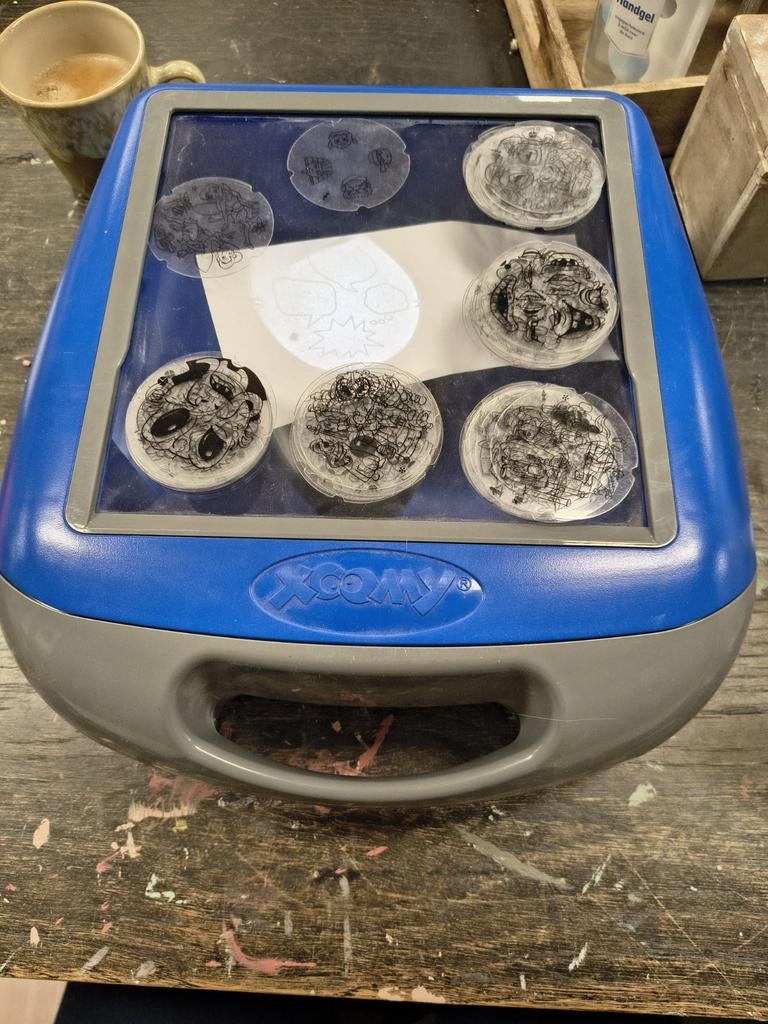 Xoomy Projector Tekenset - Creatief Tekenen voor Kinderen, Ophalen of Verzenden, Gebruikt, Knutselen, Met licht