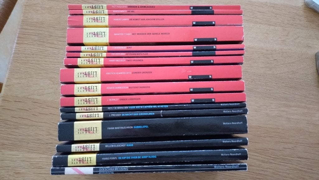 Lijsters, leesboeken voor de Nederlandse literatuurlijst, Ophalen of Verzenden, Gelezen, Nederland