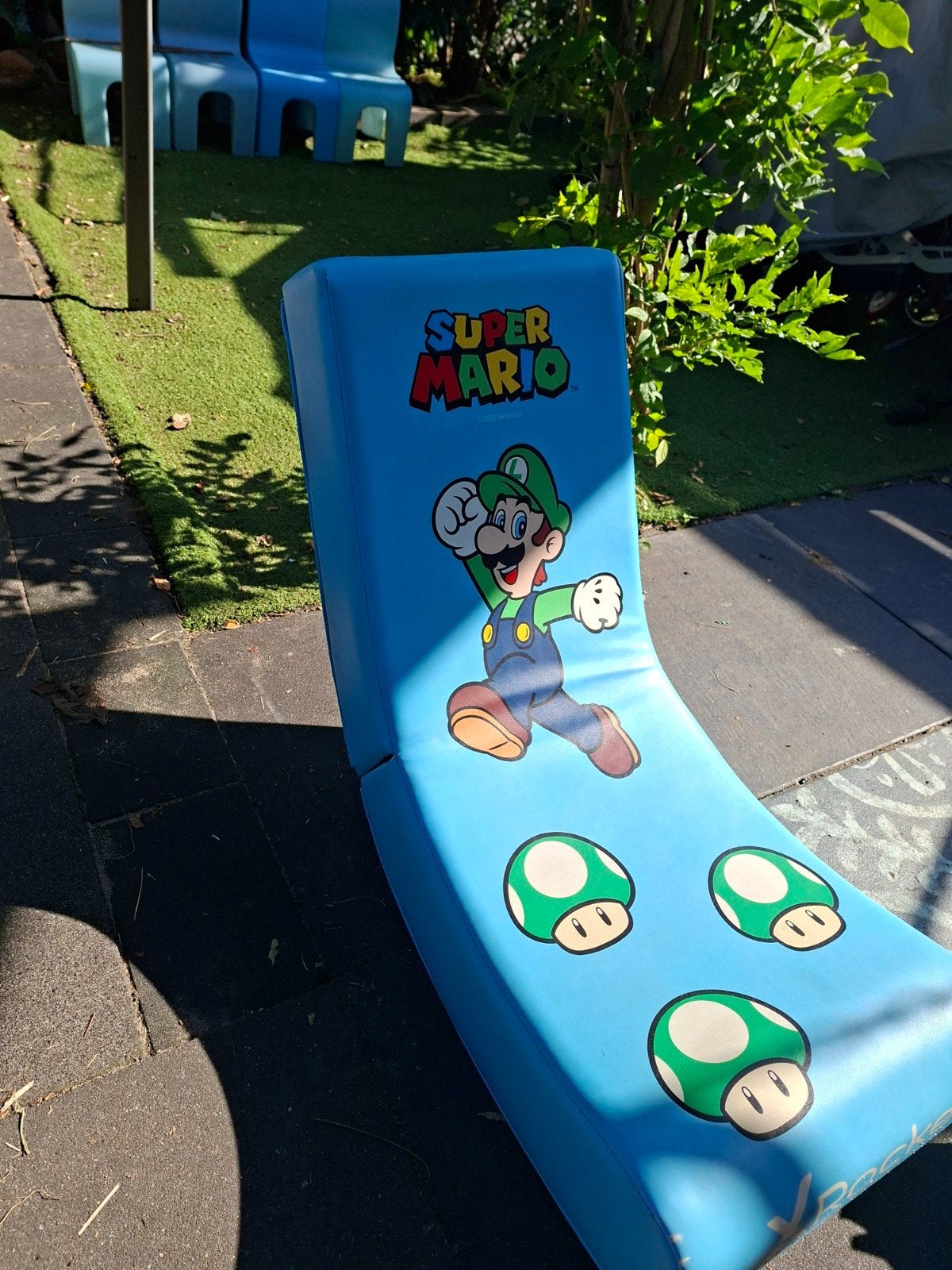 mario rocking chair schommelstoel game stoelopvouwbaar, Ophalen, Zo goed als nieuw, Stoel(en)