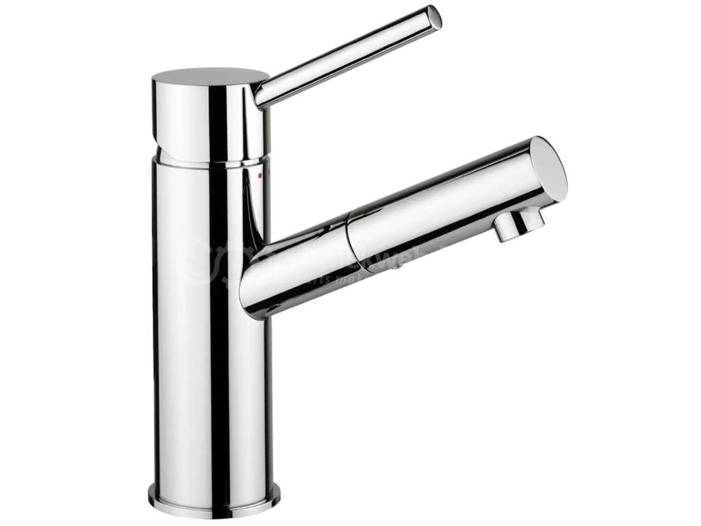 Wastafelkraan met waste Paffoni Birillo BI075CR, Ophalen of Verzenden, Nieuw, Chroom, Kraan