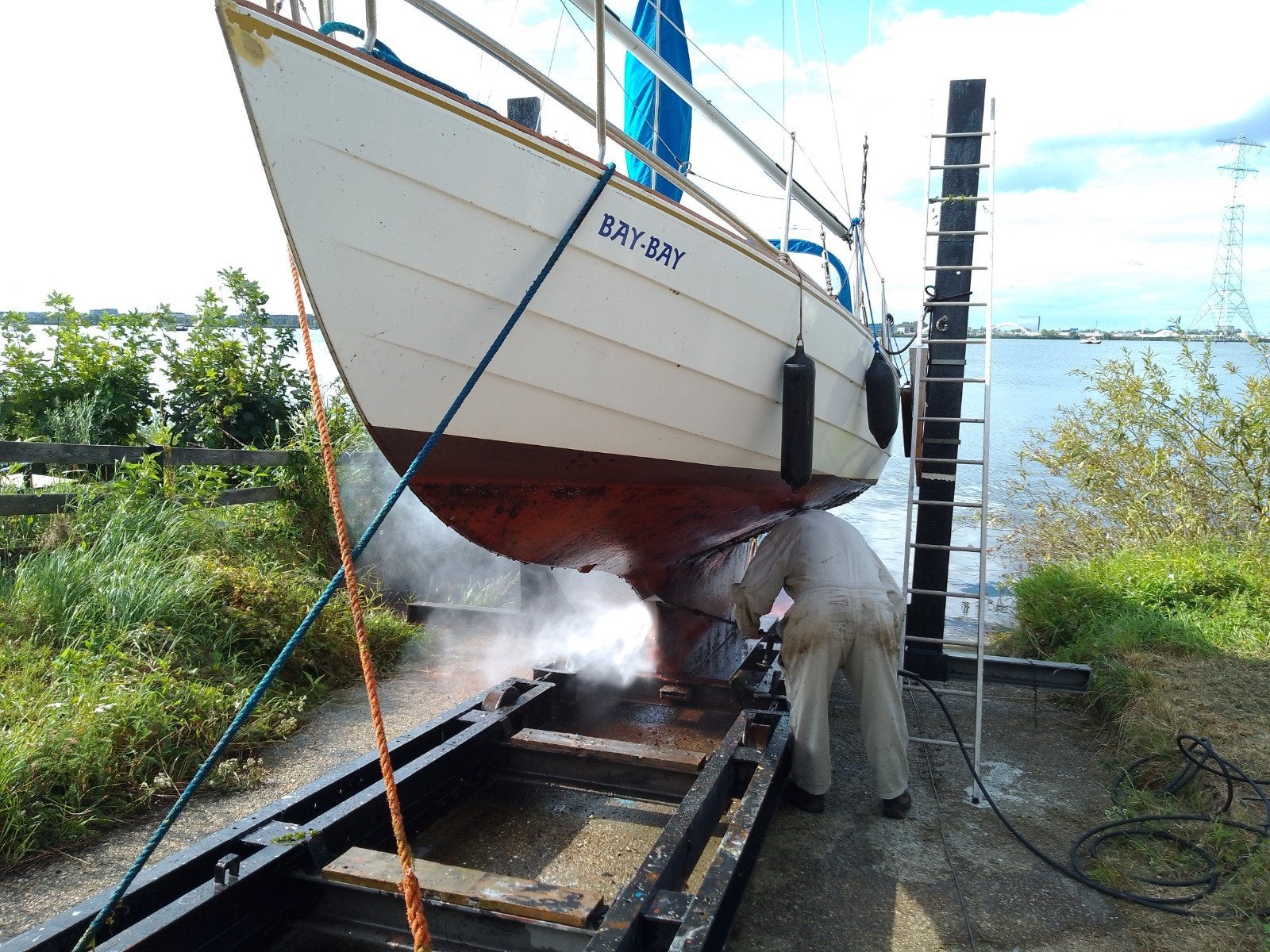 aldebaran, Watersport en Boten, Ophalen, 105 cm, Binnenboordmotor, Diesel