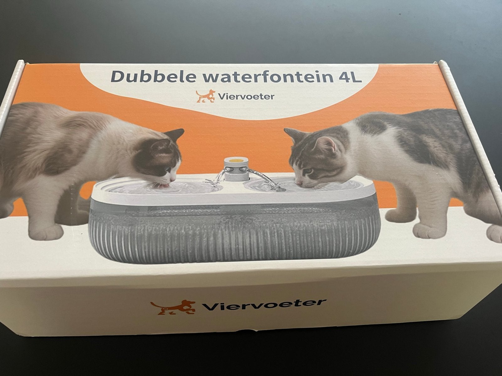 Drinkfontein katten (dubbel), Ophalen, Nieuw