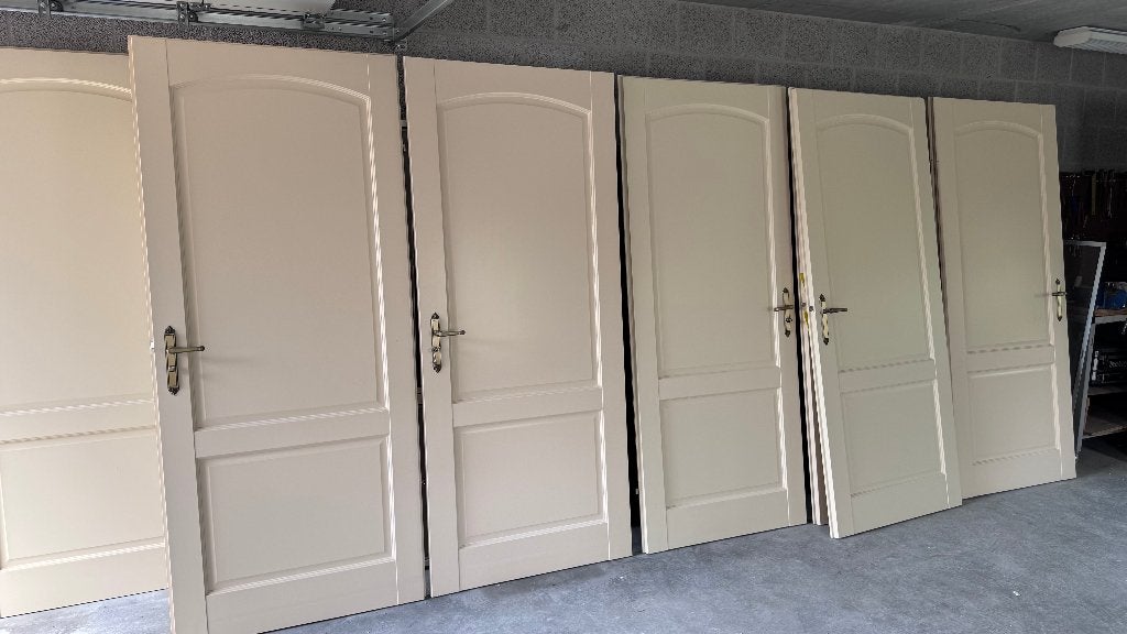 14 opdekdeuren 88 x 211, Ophalen, Gebruikt, 80 tot 100 cm, Binnendeur