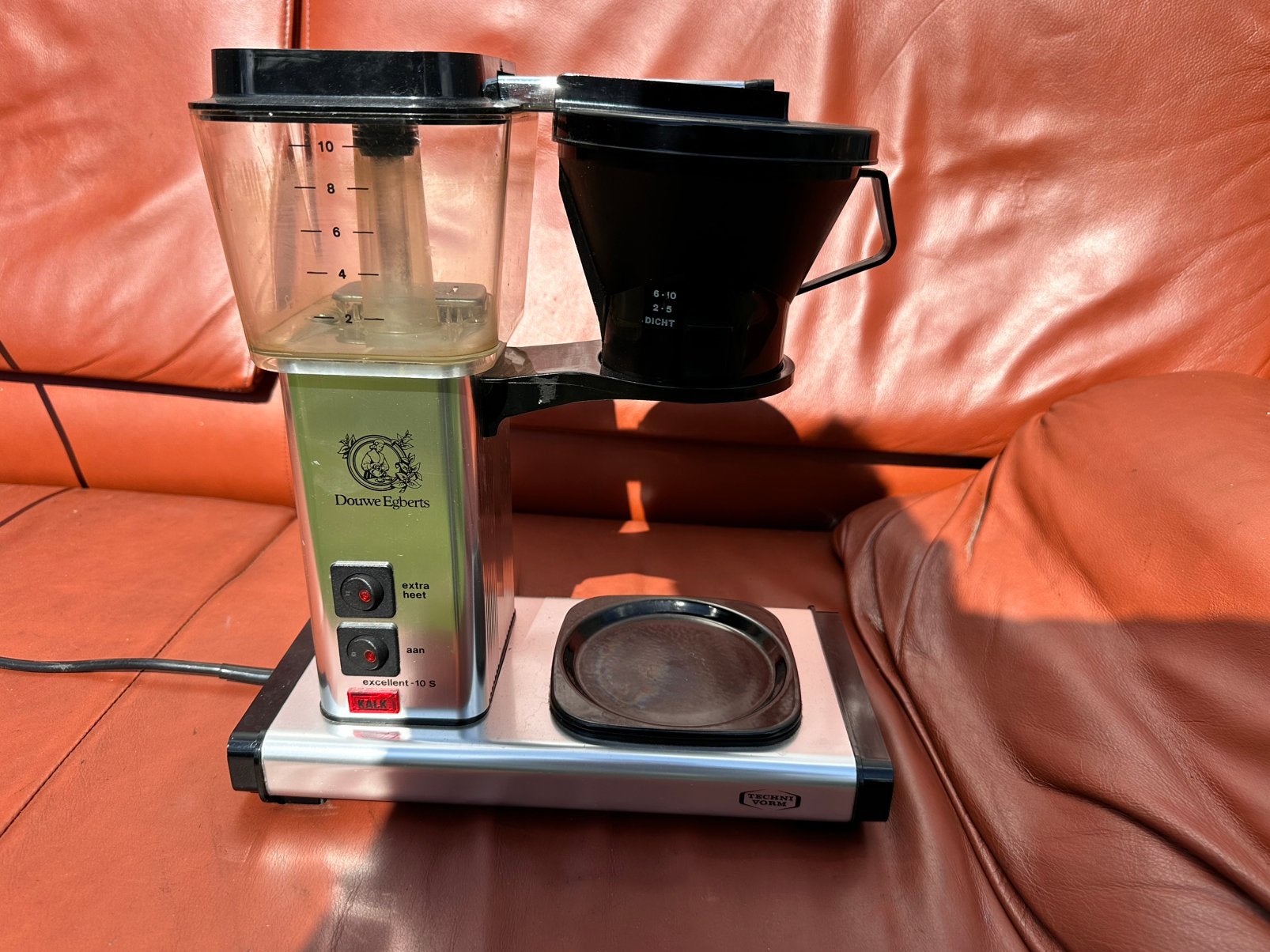 Douwe Egberts Excellent 10 S koffiezetapparaat, 10 kopjes of meer, Ophalen of Verzenden, Zo goed als nieuw, Koffiemachine