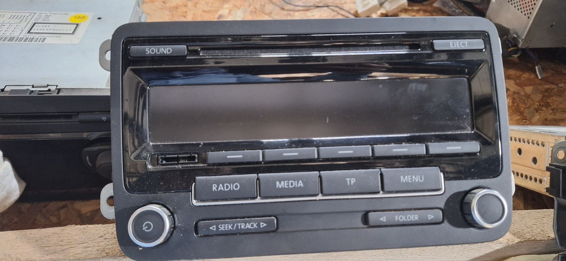 Originele Volkswagen Autoradio / CD-Speler (VW Polo / Golf), Gebruikt, -, -, Ophalen of Verzenden
