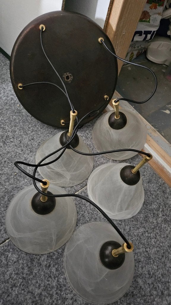 Diverse lampen te koop, Huis en Inrichting, Ophalen, Zo goed als nieuw, Glas, Hanglampen