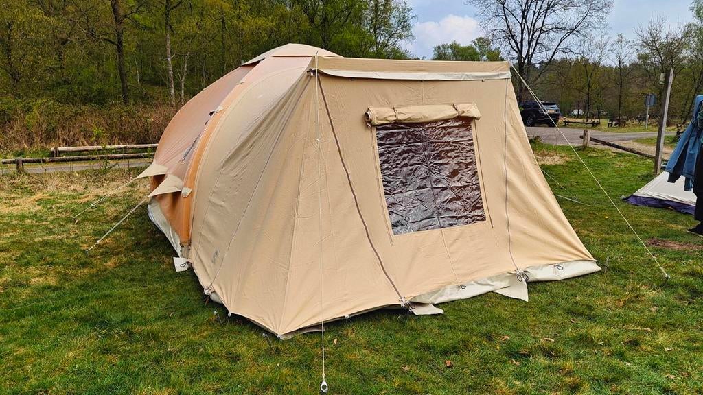 Karsten opblaas tent  325, Ophalen