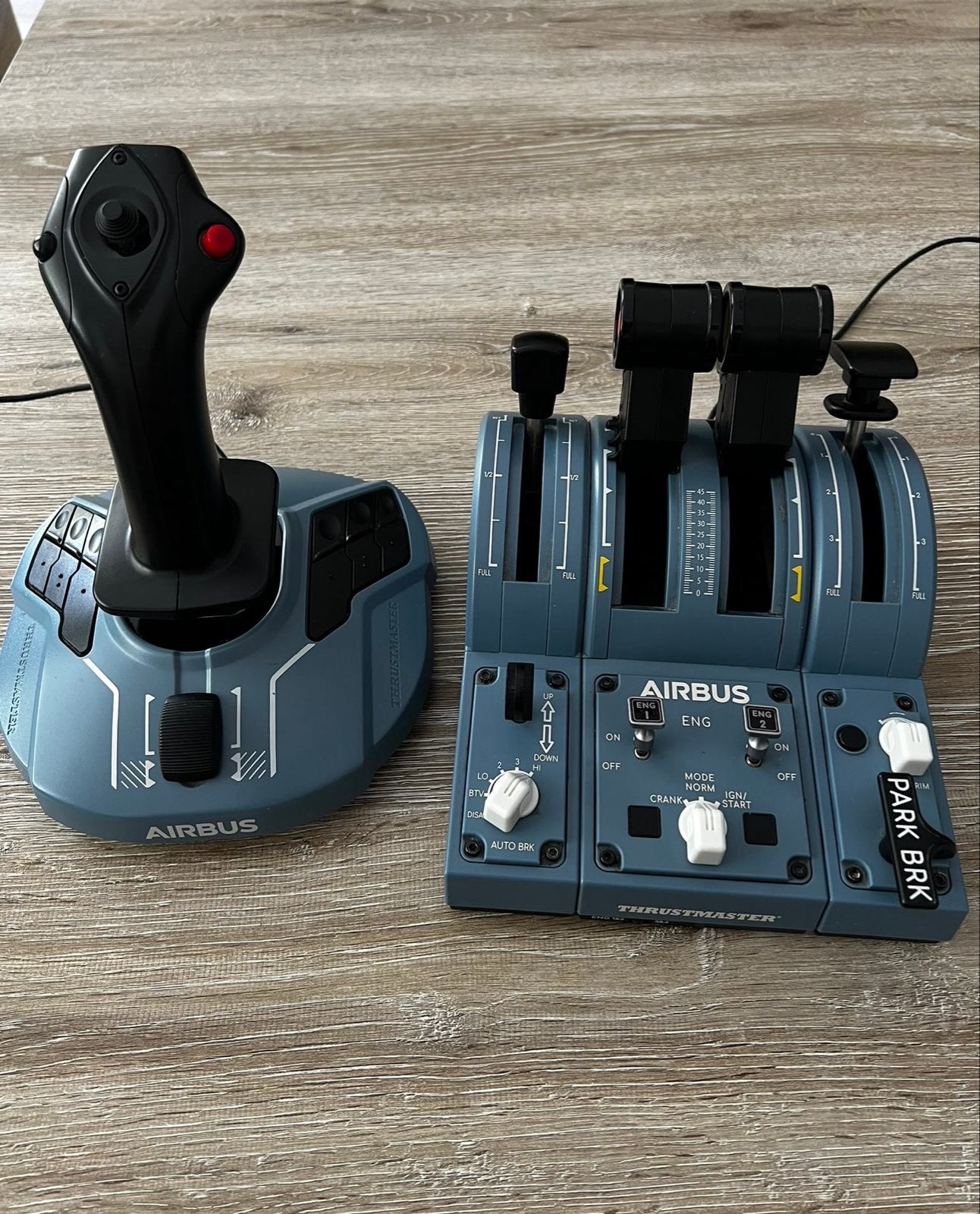 Thrustmaster TCA Captain Pack Airbus Edition, Ophalen of Verzenden, Zo goed als nieuw, Thrustmaster, PC