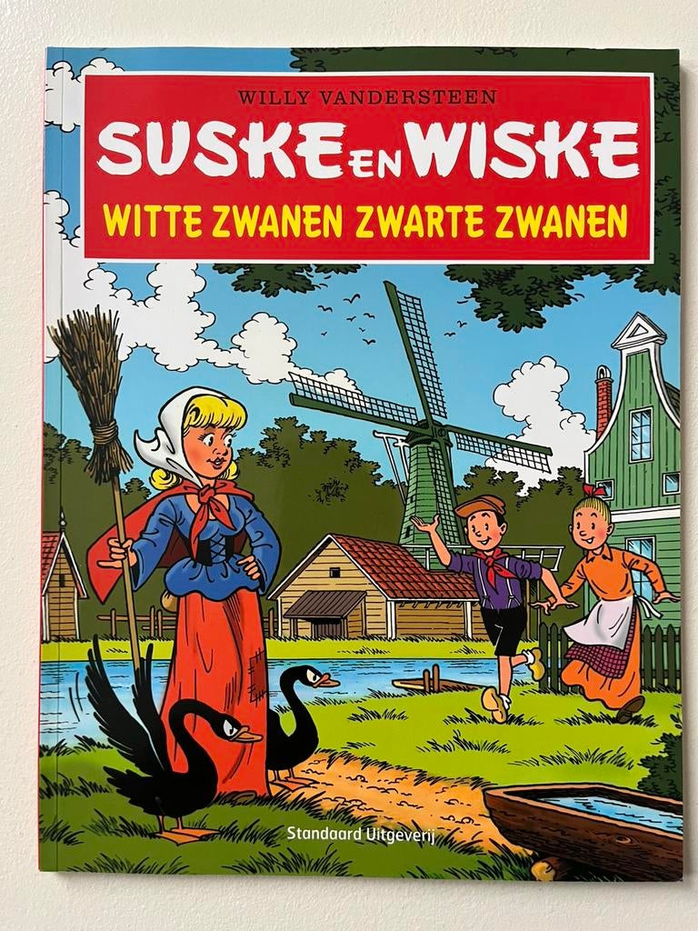 Suske en wiske witte zwanen zwarte zwanen AH albert heijn, Eén stripboek, Ophalen of Verzenden, Zo goed als nieuw