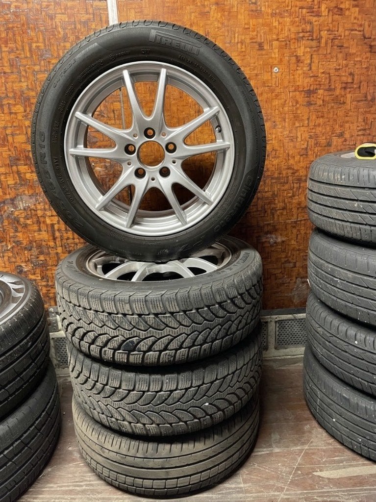 Mercedes B klasse W246 Licht metaal winter/zomer, Ophalen, Gebruikt, 16 inch, Banden en Velgen