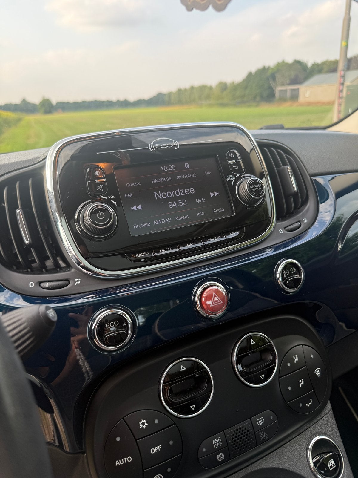 Fiat 500 Twinair Turbo Lounge | Automaat & Panoramadak, Auto's, Leder en Stof, Origineel Nederlands, Particulier, 915 kg