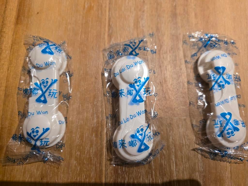 Set van 3 kindersloten voor kastjes, Ophalen of Verzenden, Nieuw