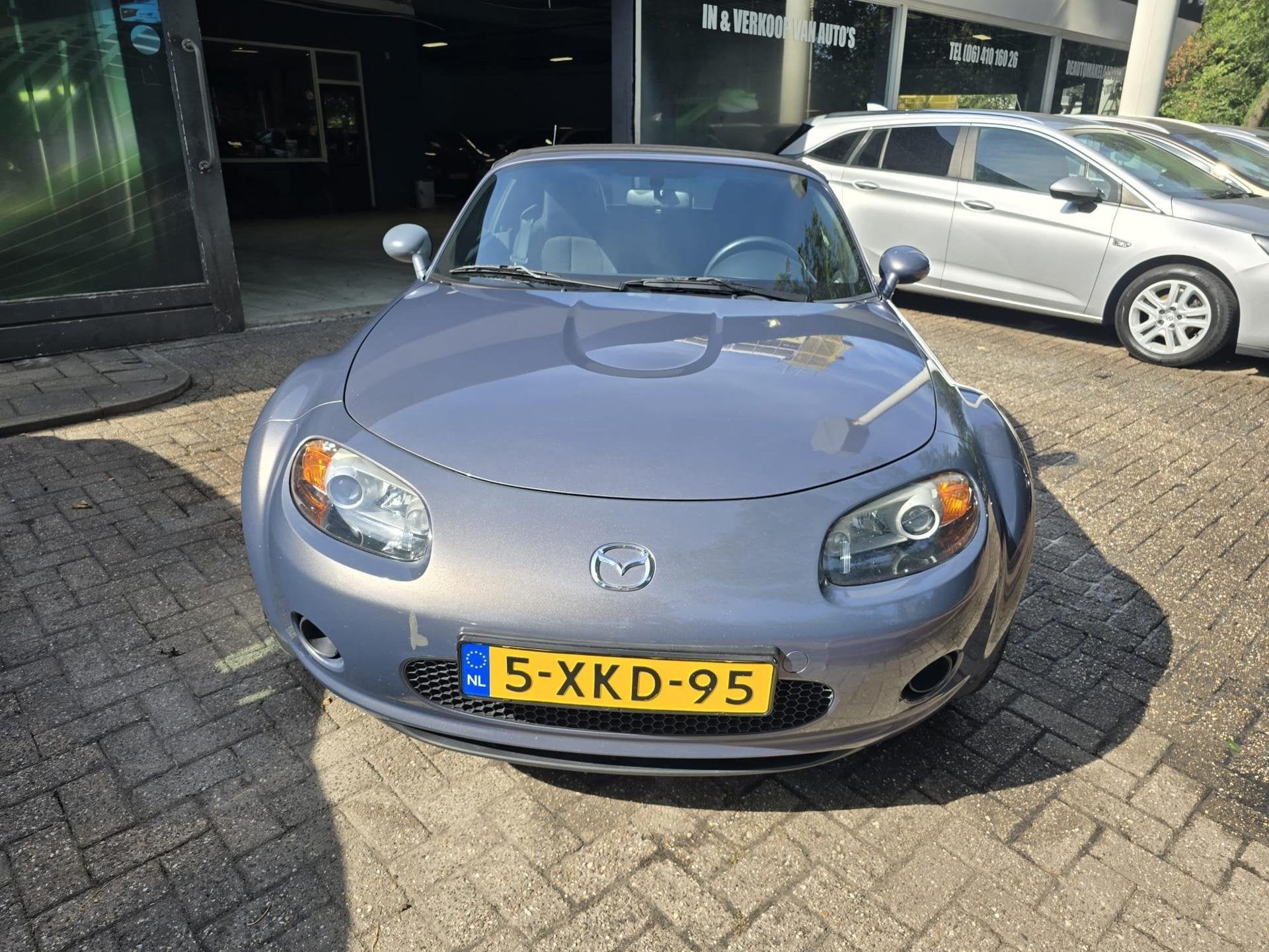 Mazda MX-5 1.8 Exclusive | 3/6 OF 12MND GARANTIE | AIRCO | L, Voorwielaandrijving, Stof, Gebruikt, 4 cilinders