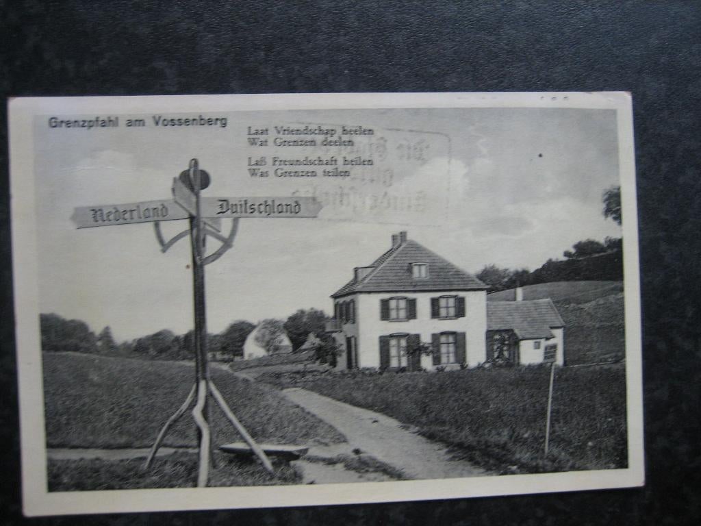 BEEK bij Nijmegen Grenspaal B 1934, Ophalen of Verzenden, 1920 tot 1940, Gelderland