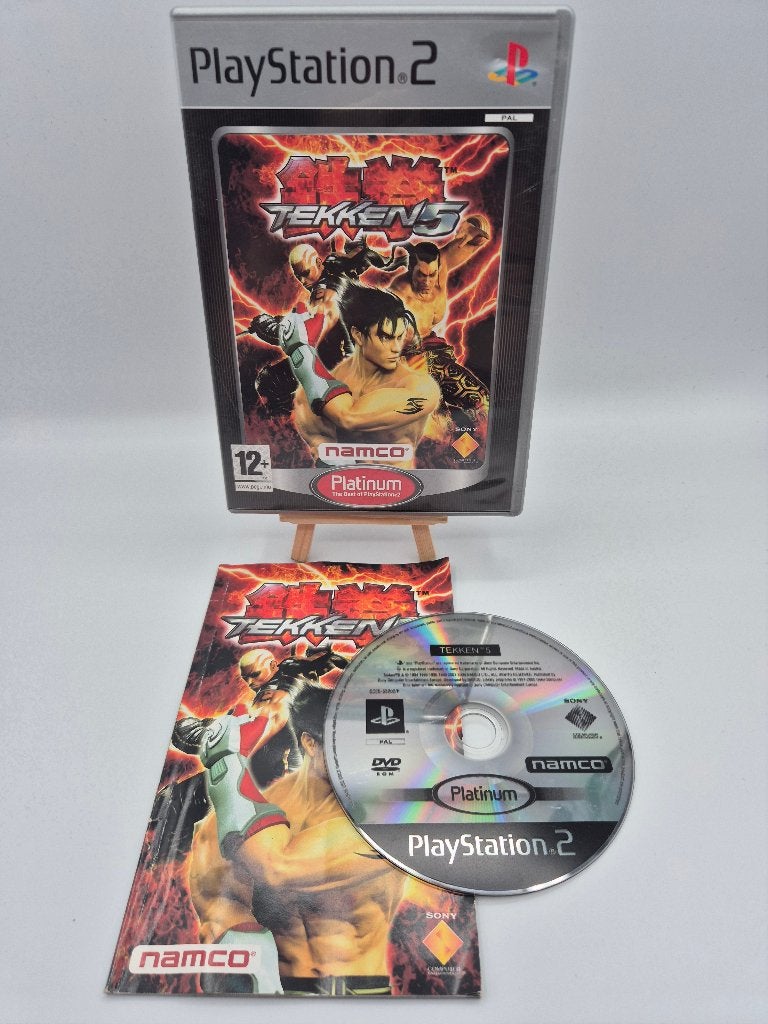 Tekken 5 Platinum PlayStation 2 compleet, Spelcomputers en Games, Games | Sony PlayStation 2, Gebruikt, Vechten, Support@bandainamcoent.eu