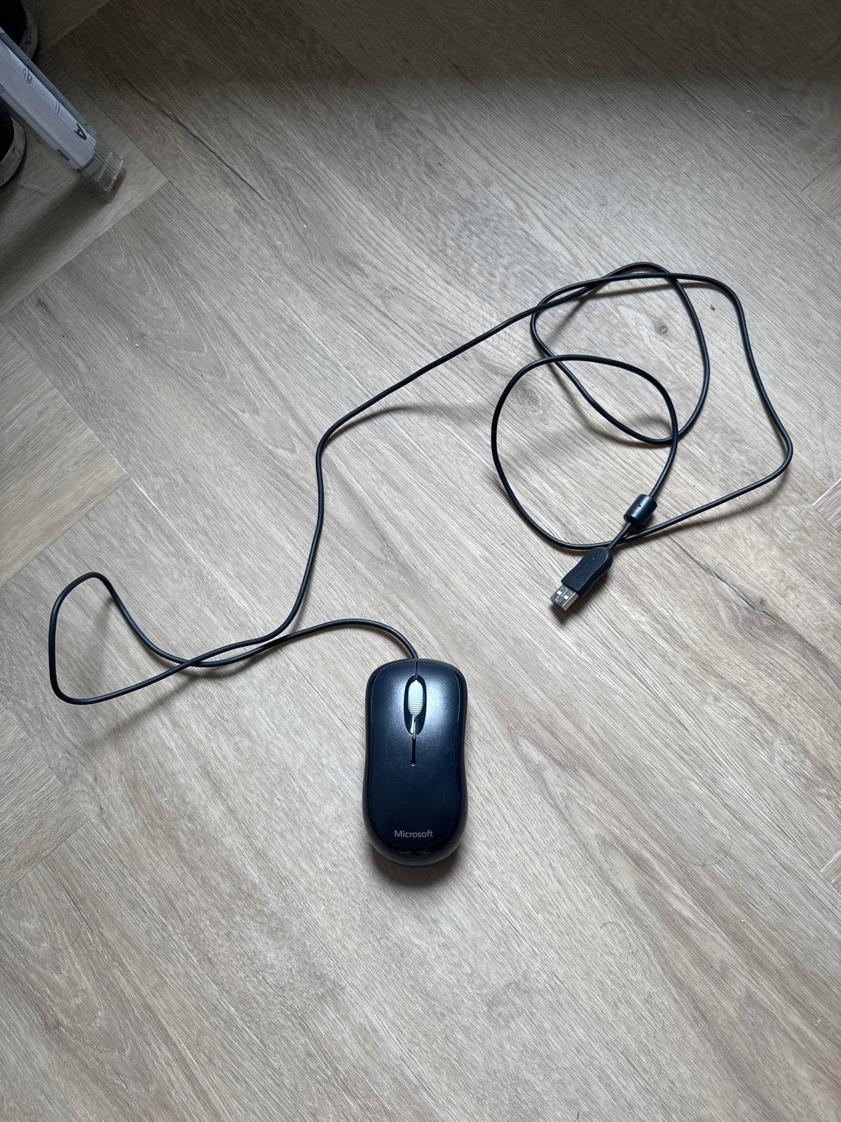 Gratis Microsoft muis - Bedraad, zwart, Ophalen, Rechtshandig, Muis, Gebruikt