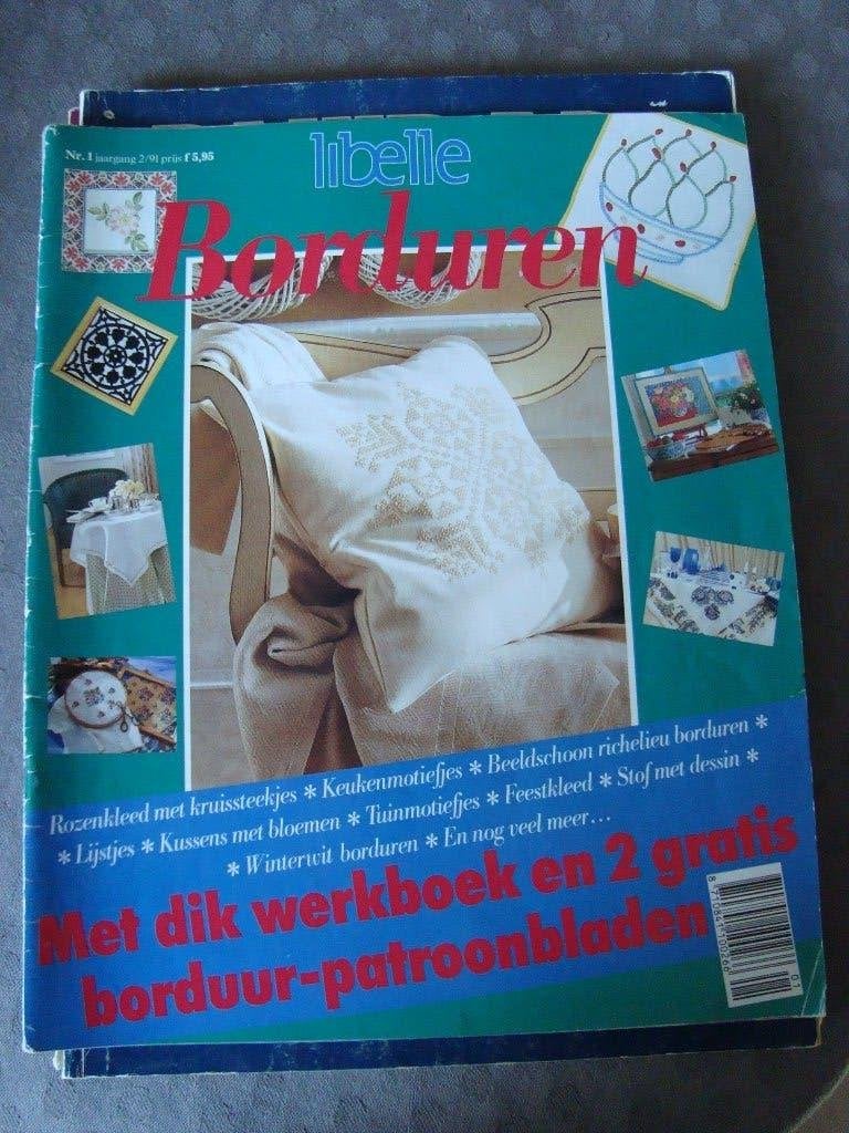 Borduren boek, Ophalen of Verzenden, Zo goed als nieuw, Handborduren, Patroon