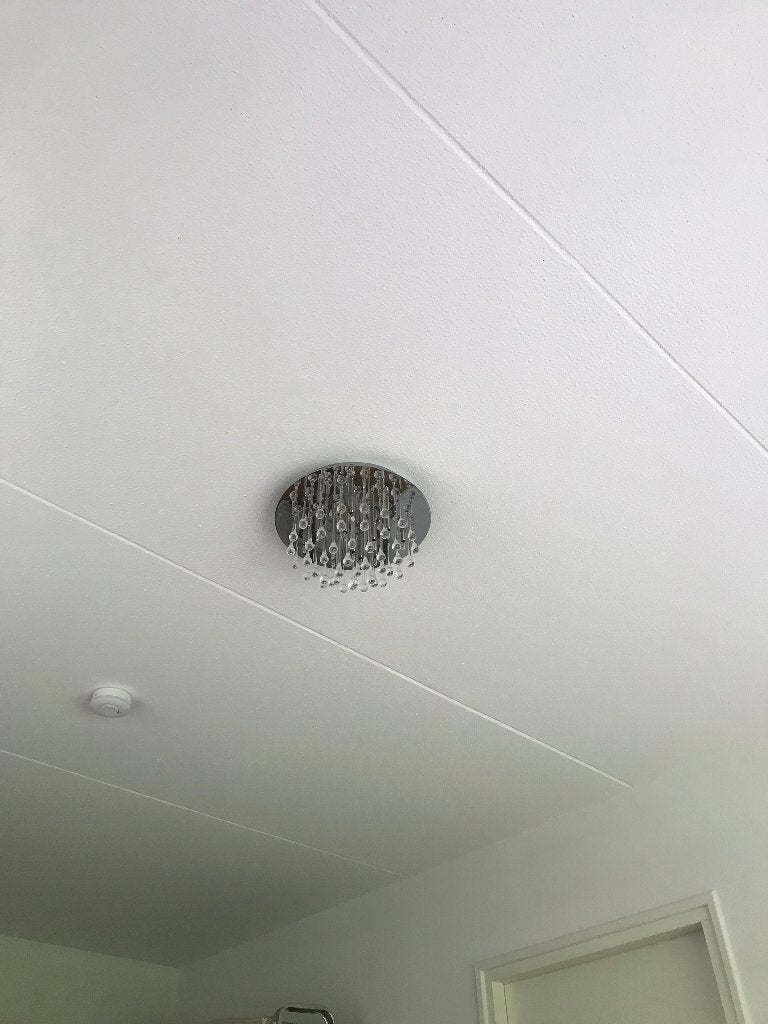 gratis plafond lampen, Ophalen, Gebruikt, Glas, Plafondlamp
