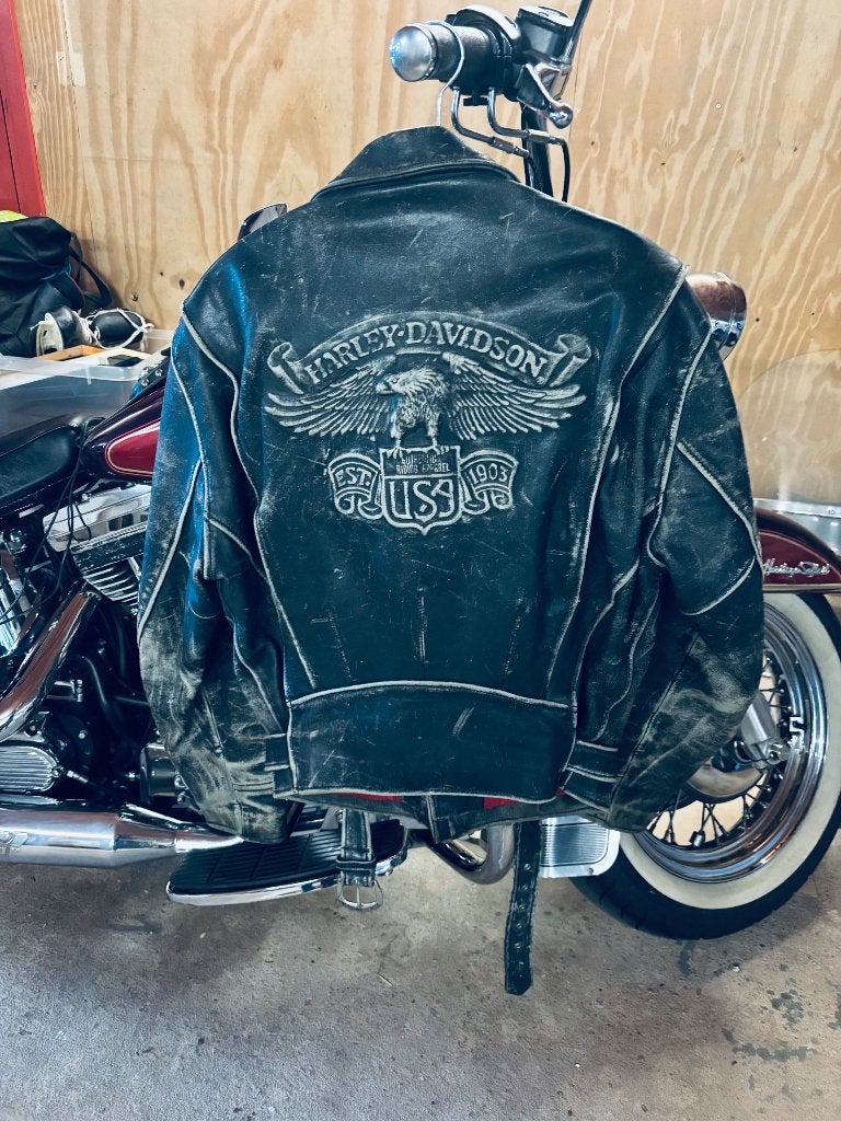Motorjack Harley Davidson, Motoren, Ophalen, Dames, Jas | leer, Harley Davidson