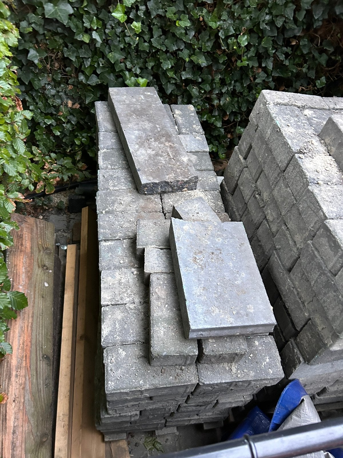 Klinkers, Tuin en Terras, Tegels en Klinkers, Ophalen, Gebruikt, Beton, Klinkers