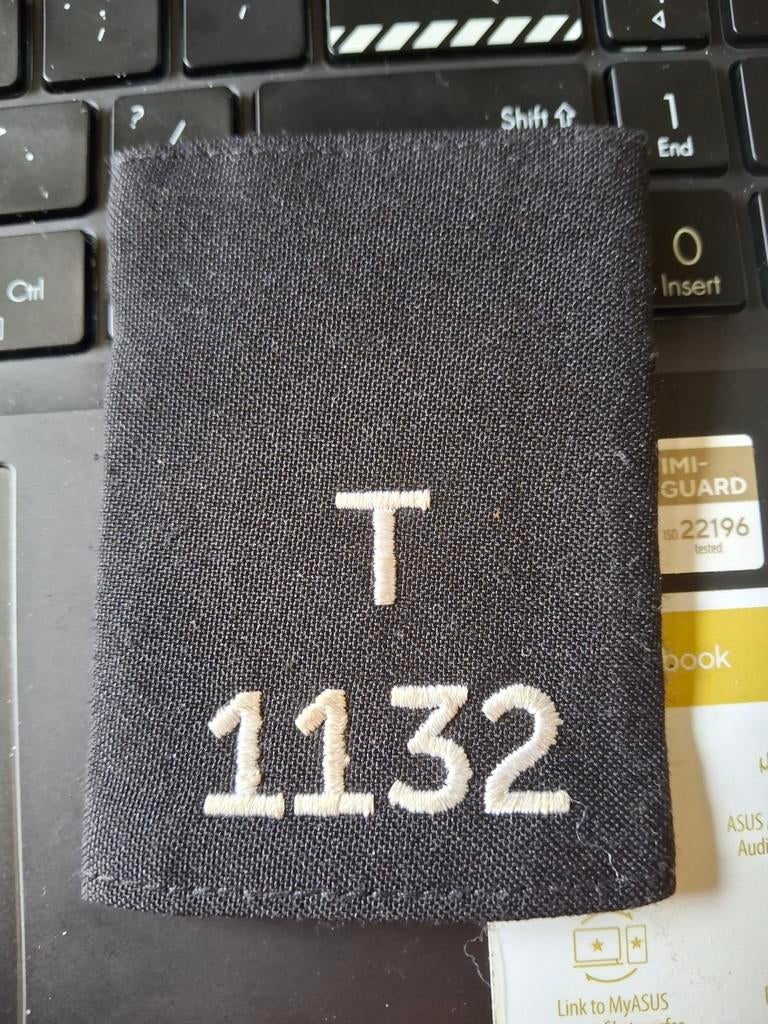 Engelse Politie Trainee Rang - Schouderembleem, Verzamelen, Ophalen of Verzenden, Overige soorten, Engeland, Embleem of Badge