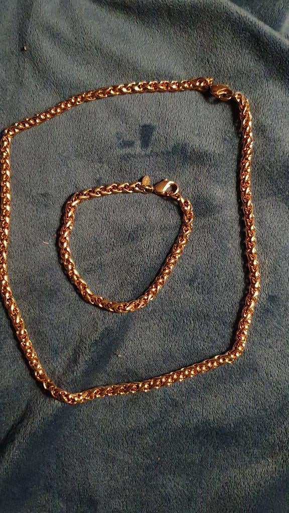 Monet ketting en armband, Ophalen of Verzenden, Overige materialen
