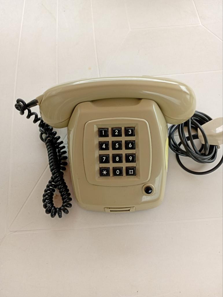 Vintage PTT T65-TDK Telefoon - Jaren '80 Design, Ophalen of Verzenden, Gebruikt