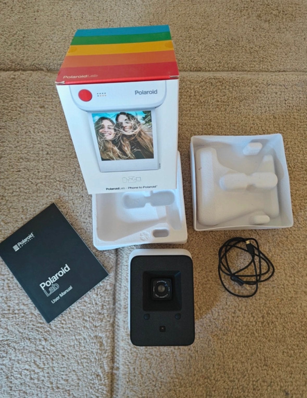 Polaroid Lab Printer - Direct printen vanaf je telefoon, Handleiding, Bluetooth, Overige typen, Ophalen of Verzenden
