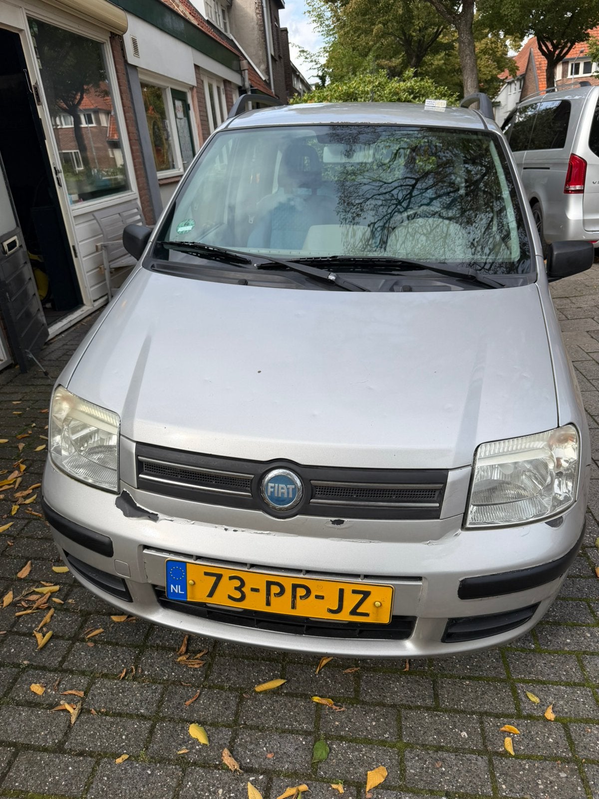 Fiat Panda 1.2 2004 Grijs AIRCO - APK 10/2027, Voorwielaandrijving, Origineel Nederlands, Handgeschakeld, Particulier