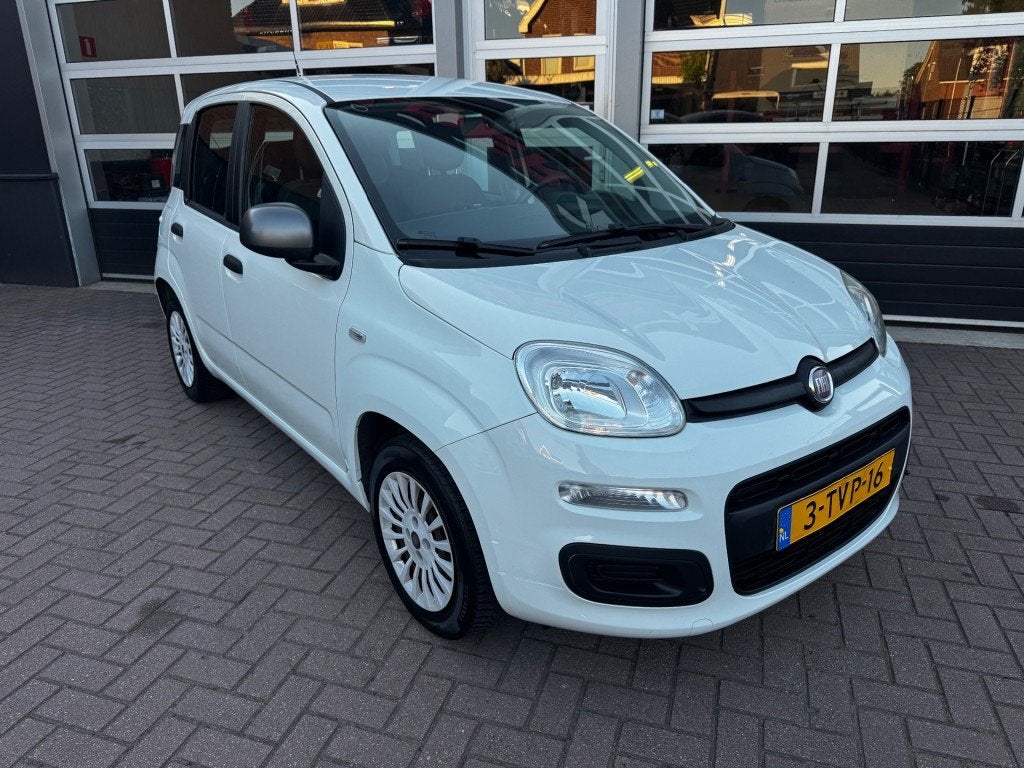 Fiat PANDA 0.9 TWINAIR ED. COOL / AIRCO / ELEC. RAMEN / BLEU, Voorwielaandrijving, Gebruikt, Panda, Wit