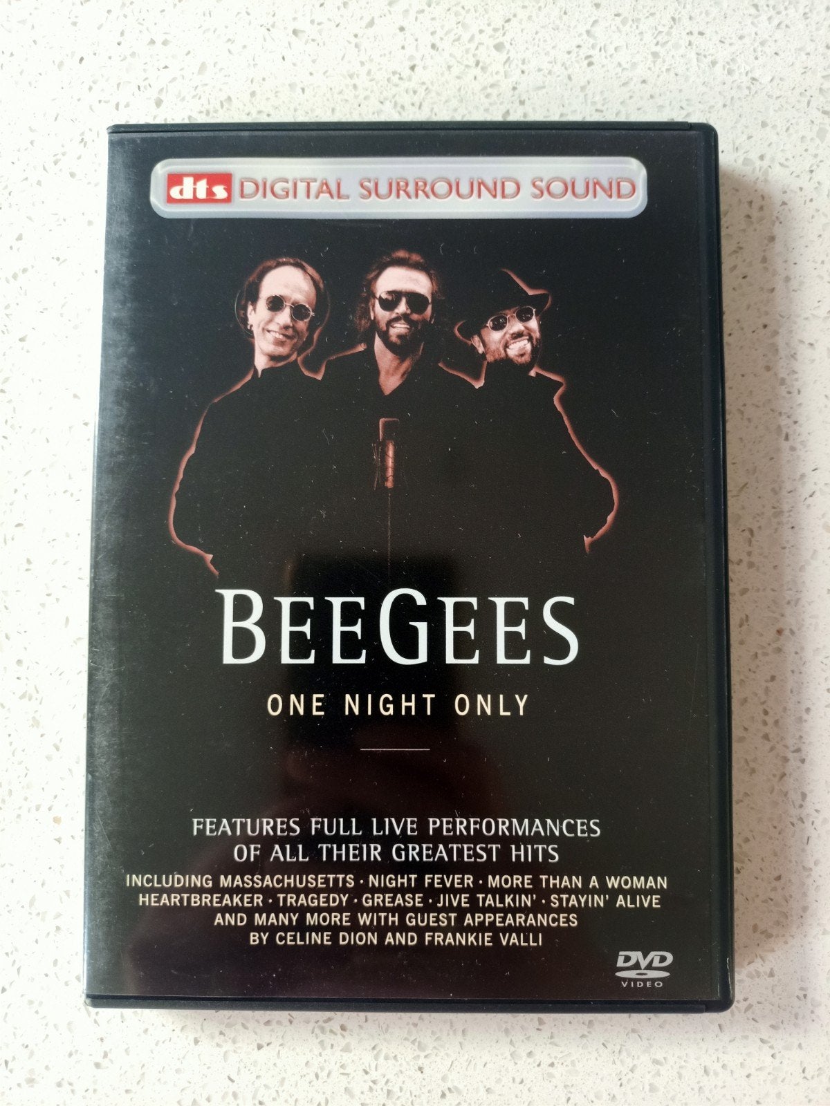 Bee Gees - One Night Only DVD (Live Concert), Engels, Alle leeftijden, Ophalen of Verzenden, Zo goed als nieuw