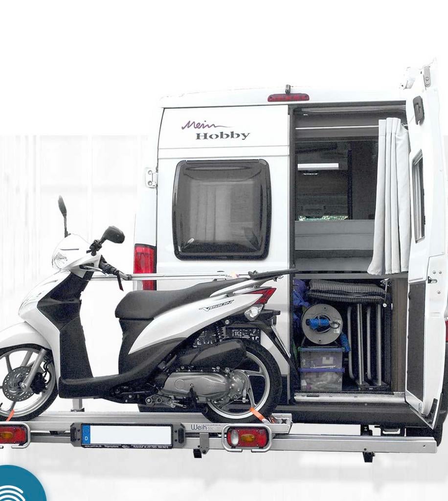 Wei-Tec EuroCarry Slide-170 motordrager scooterdrager, Caravans en Kamperen, Ophalen of Verzenden, Zo goed als nieuw