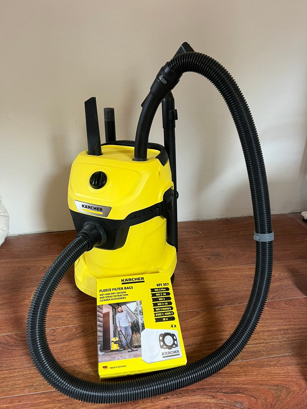 Raab karcher stofzuiger, Doe-het-zelf en Verbouw, Reinigingsmachines, Ophalen, Zo goed als nieuw