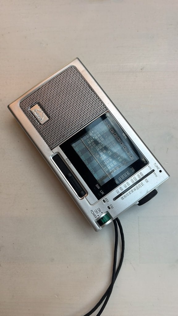 Vintage Xiron wereldontvanger – AM/FM/SW/LW – 2010, Ophalen of Verzenden, Zo goed als nieuw, Wereldontvanger