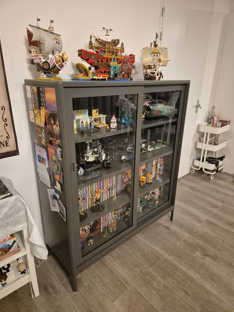 Display cabinet, Ophalen, 100 tot 150 cm, 50 tot 100 cm, Zo goed als nieuw