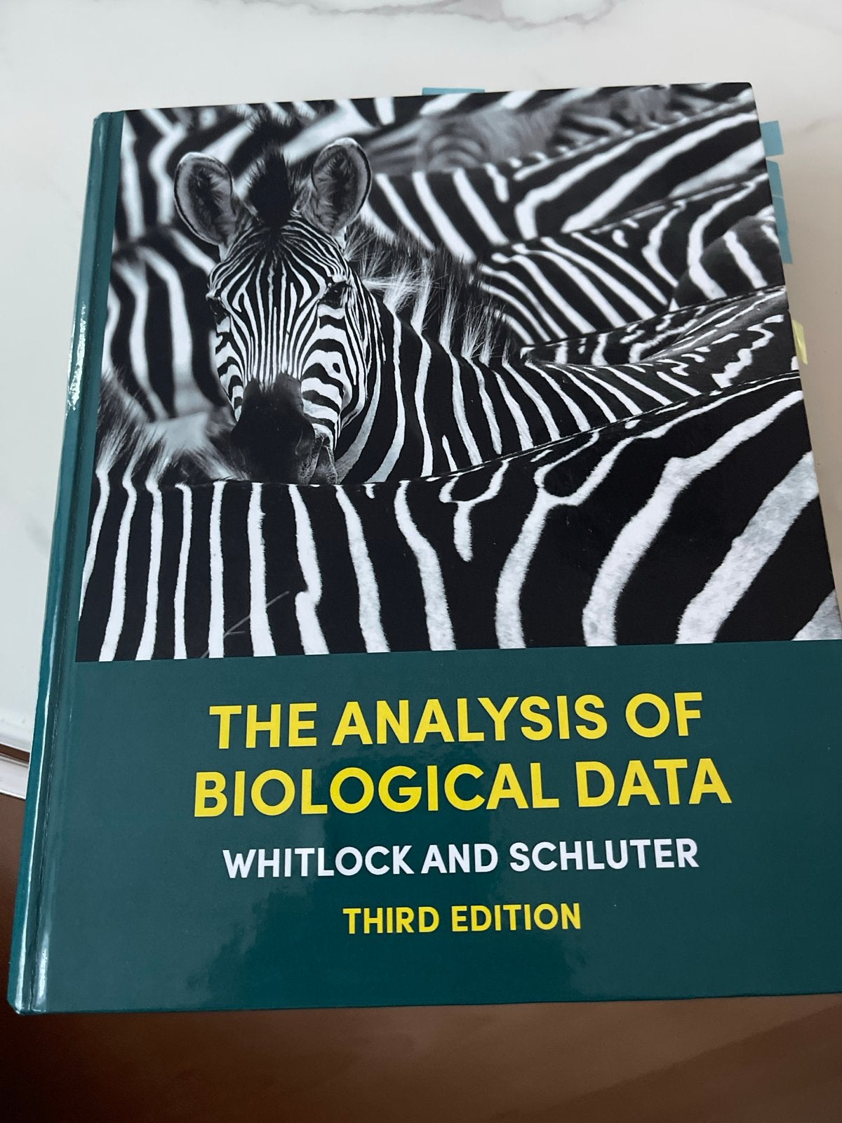 The Analysis of Biological Data - Whitlock & Schluter, Ophalen of Verzenden, Beta, Zo goed als nieuw, HBO