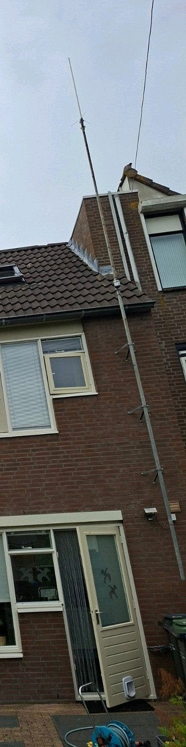 Mast voor antenne - max 7,5 meter hoog, Ophalen, Mast