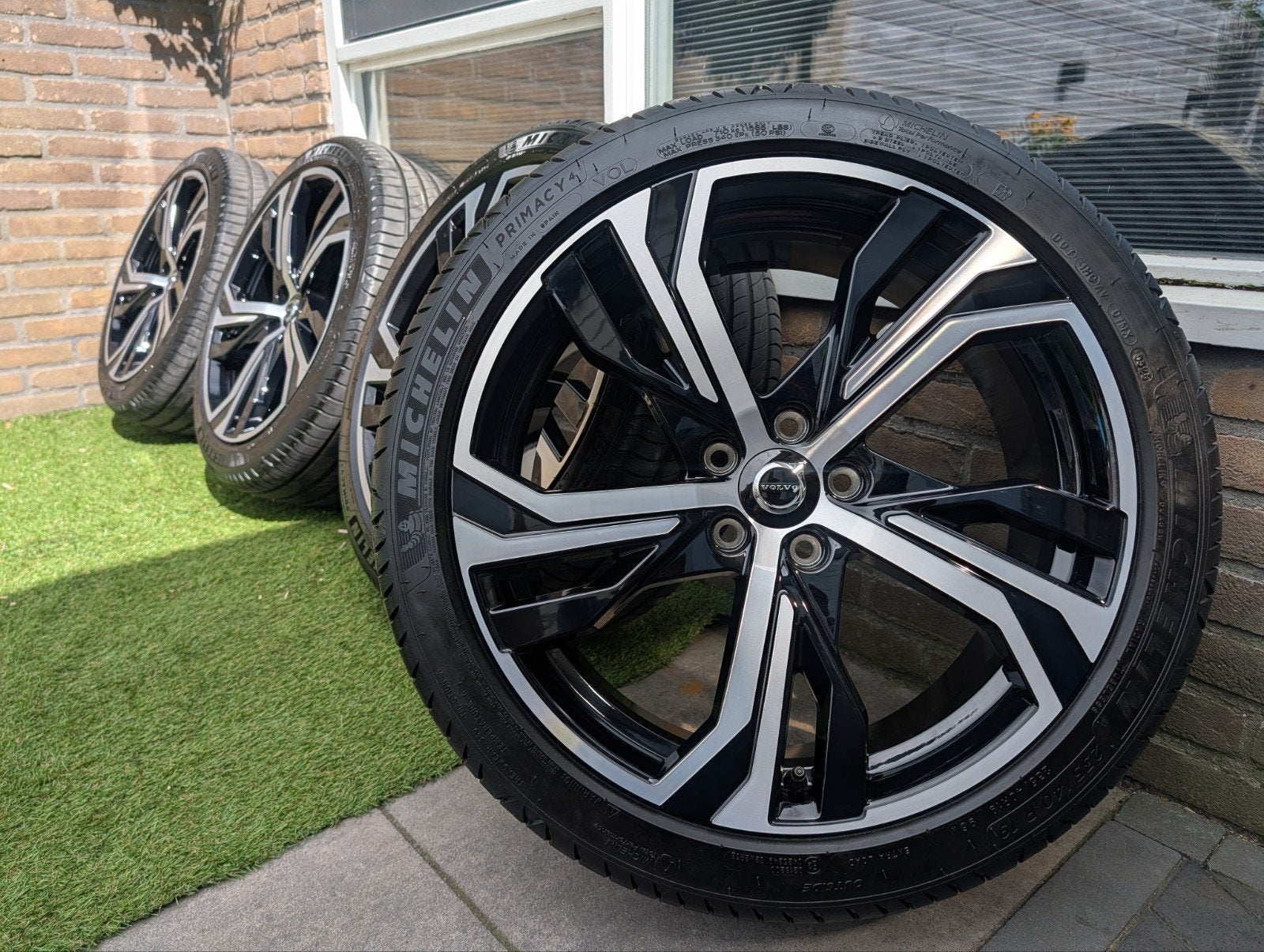 Originele Volvo V60 S60 T8 19 inch velgen ZGAN DEMO Michelin, 19 inch, Gebruikt, Banden en Velgen, Ophalen of Verzenden