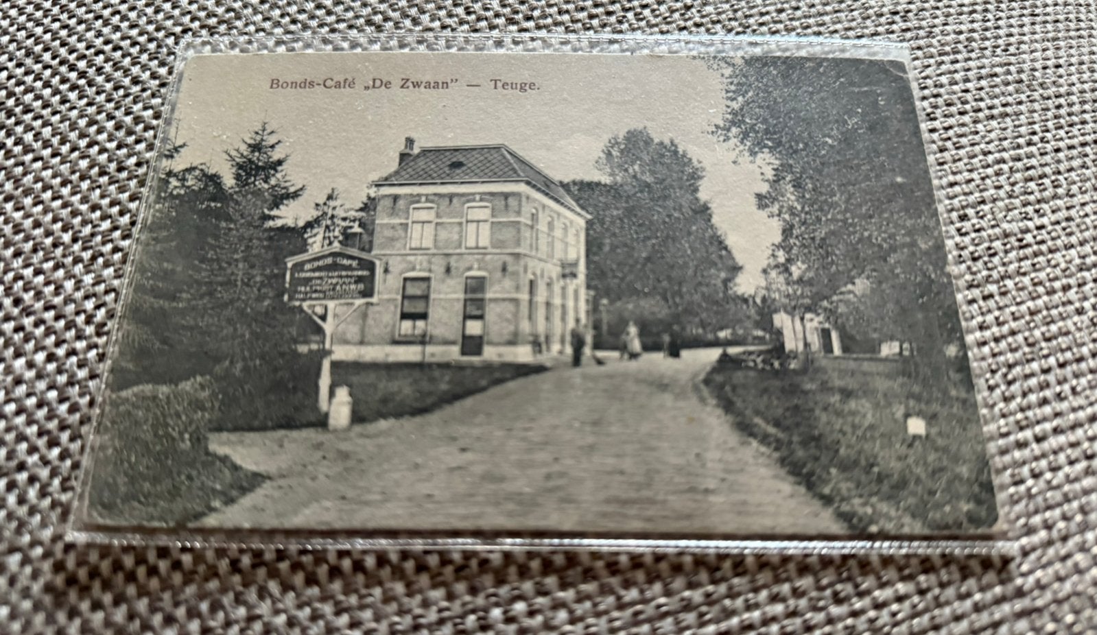 Bonds-Café “De Zwaan” te Teuge., Ophalen of Verzenden, Voor 1920