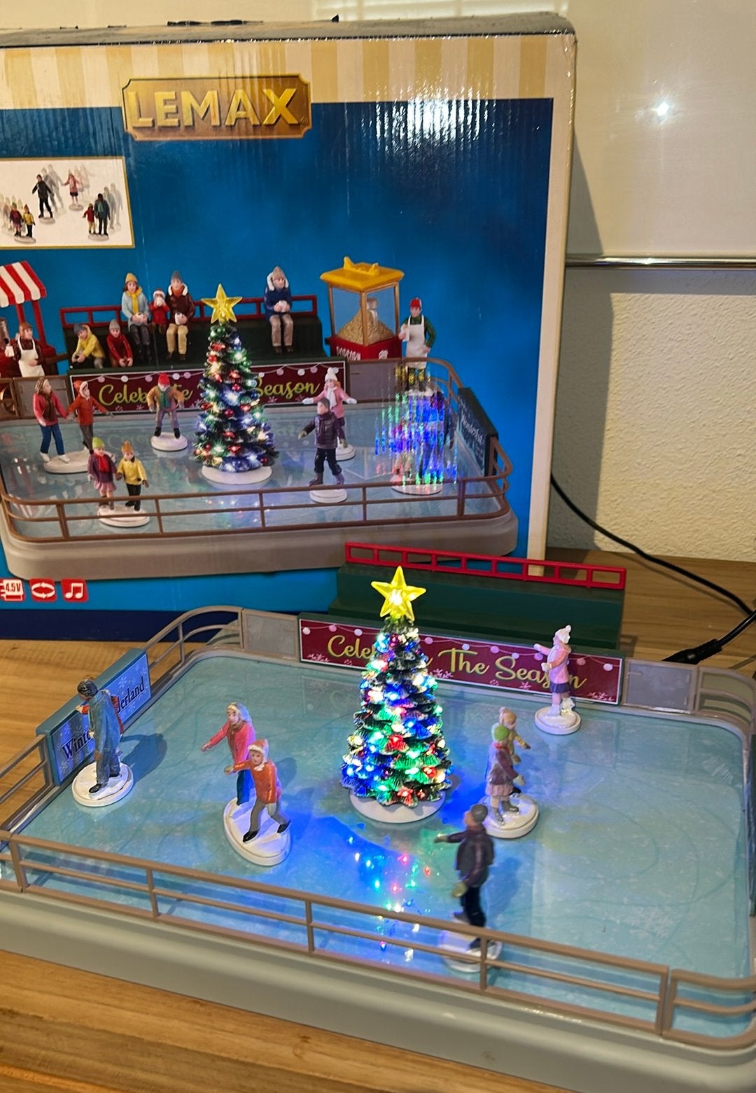 Lemax outdoor skating rink - nieuw, Ophalen, Nieuw