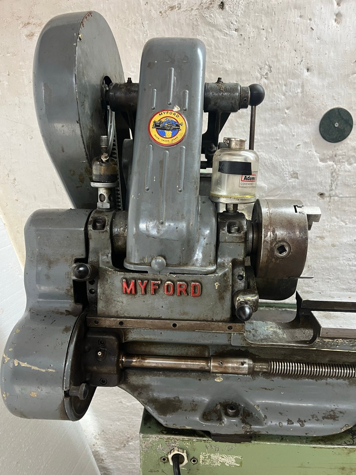 MYFORD Metaaldraaibank uit 1963 - Compleet met accessoires, Ophalen, Gebruikt, Metaaldraaibank, Minder dan 500 mm