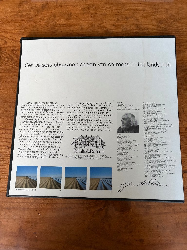 GER DEKKERS KUNSTENAAR, Ophalen of Verzenden