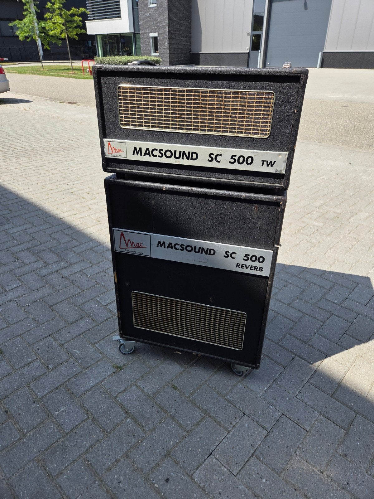 Macsound SC 500 TW Leslie met line input, Ophalen, Gebruikt, Minder dan 500 watt, P.A.
