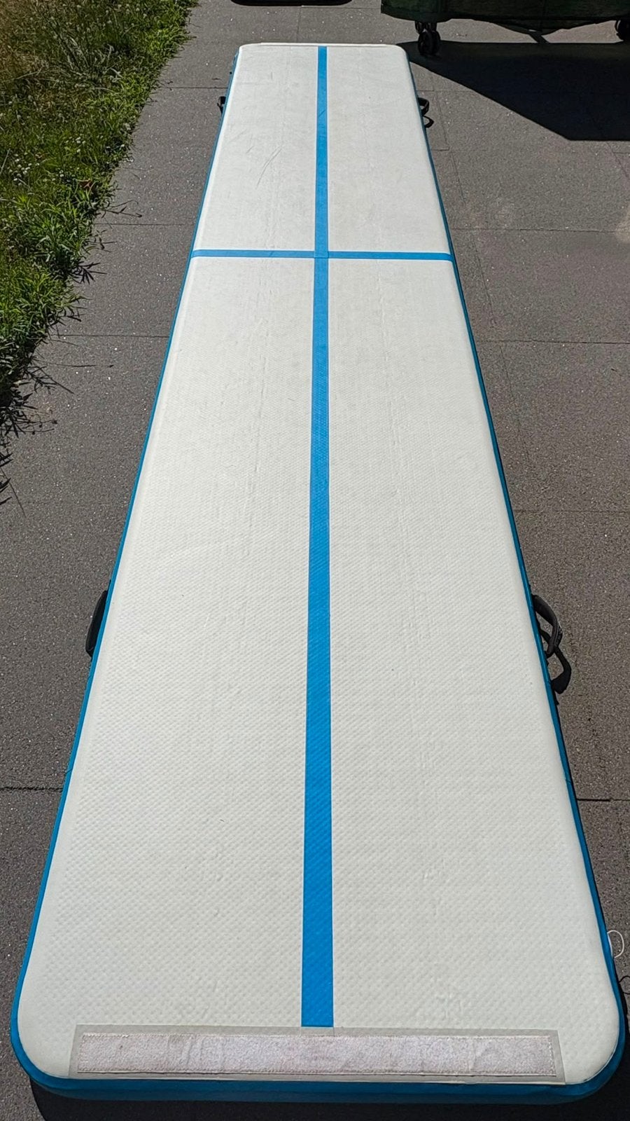 Wave Explore Airtrack 5 meter, Sport en Fitness, Turnen, Ophalen, Kindermaat 122 t/m 140, Zo goed als nieuw, Meerkleurig