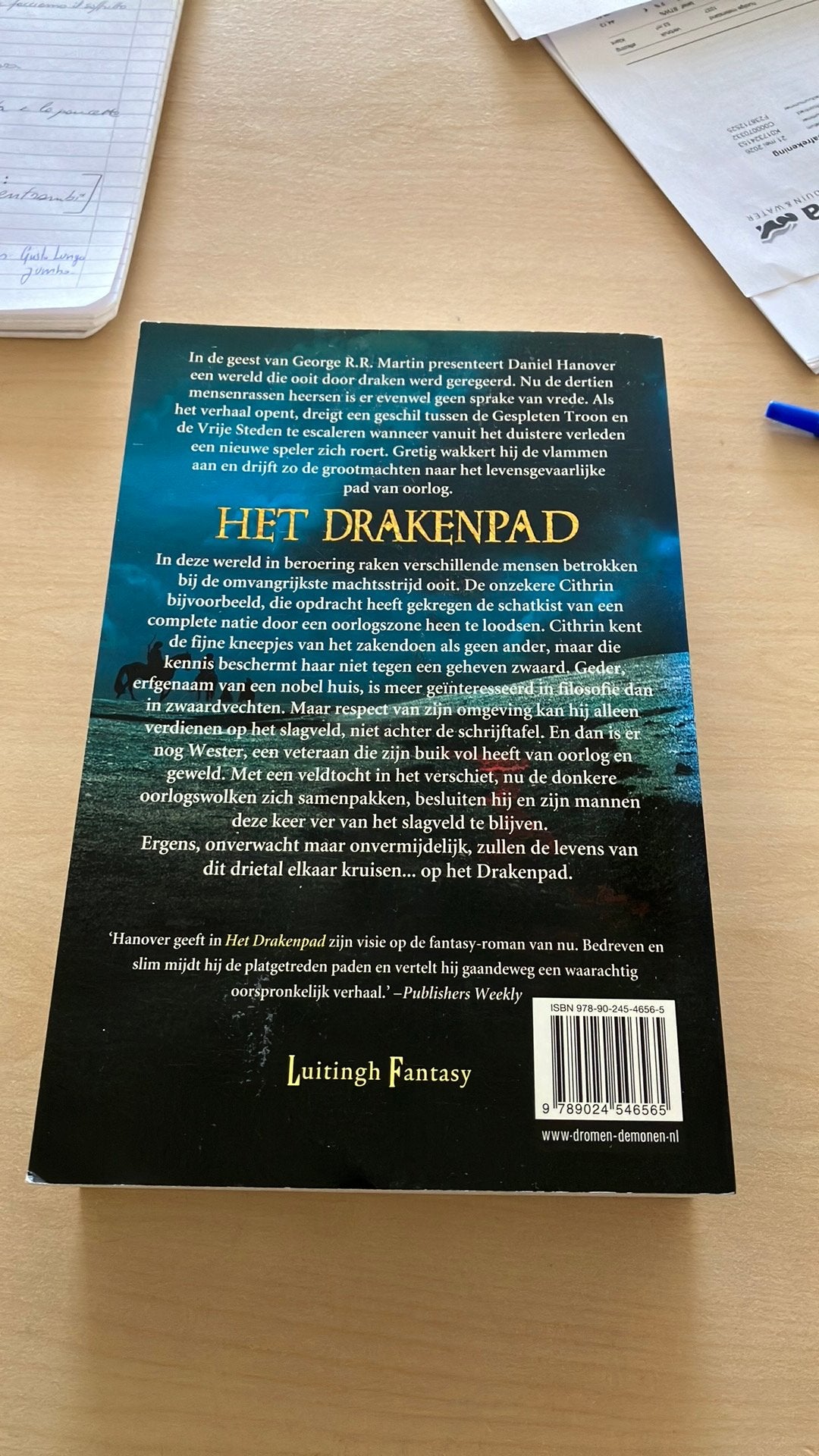 Daniel Hanover Het draken pad, Ophalen, Zo goed als nieuw